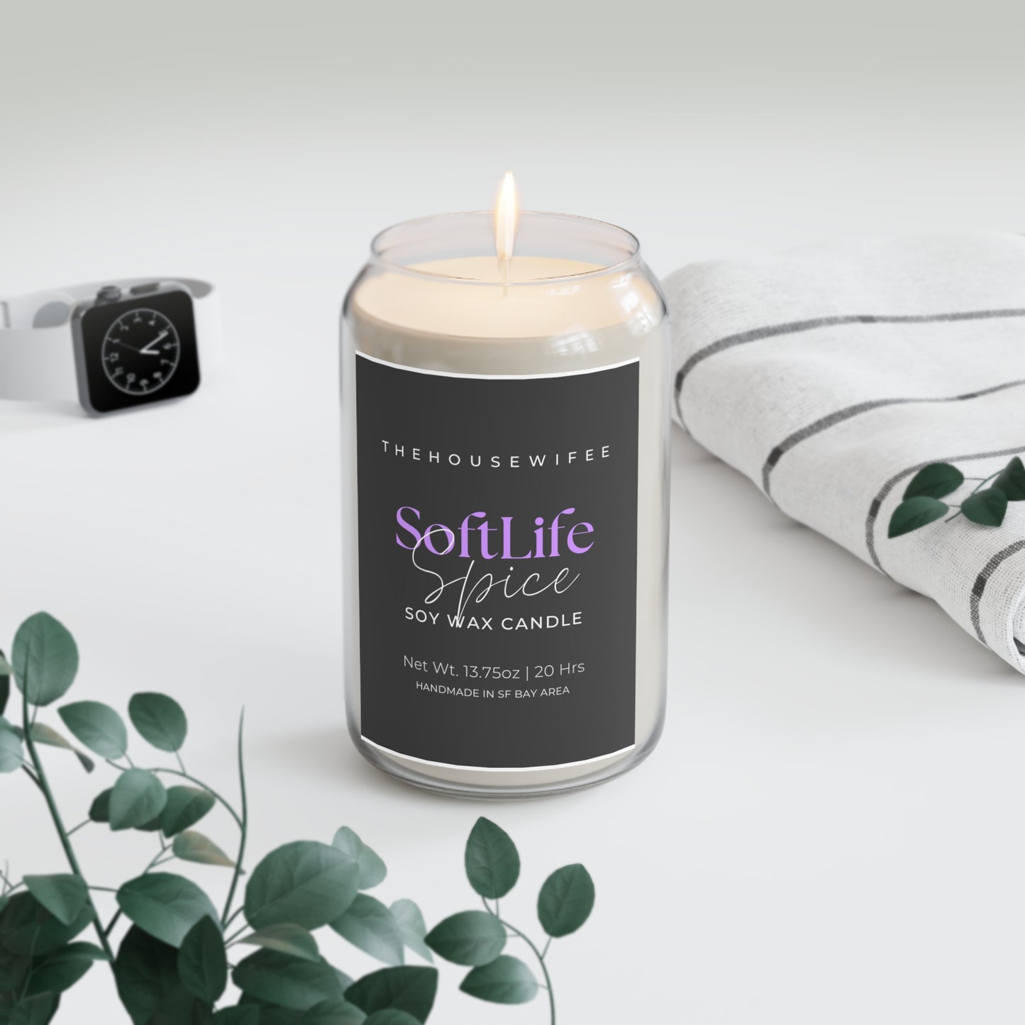 SoftLife Spice Scented Candle, 13.75oz